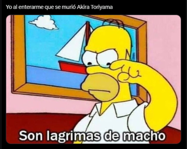 Los sentidos memes de despedida a Akira Toriyama, creador de Dragon Ball, en redes sociales. Fotos: X