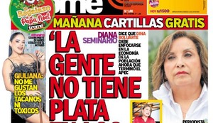 ‘LA GENTE NO TIENE PLATA EN LOS BOLSILLOS’