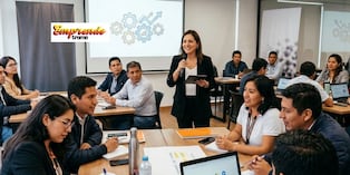Cada edición dura aproximadamente dos meses y combina capacitación en gestión empresarial con la posibilidad de concursar por capital semilla. Foto: IA.