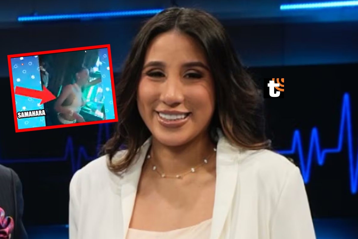 Samahara Lobatón en discoteca