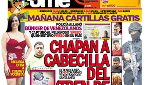 CHAPAN A CABECILLA DEL ‘TREN DE ARAGUA’