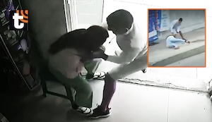 ¡Brutal robo en San Martín de Porres! Delicuente empuja y arrastra a joven para quitarle su teléfono