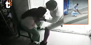 ¡Brutal robo en San Martín de Porres! Delicuente empuja y arrastra a joven para quitarle su teléfono