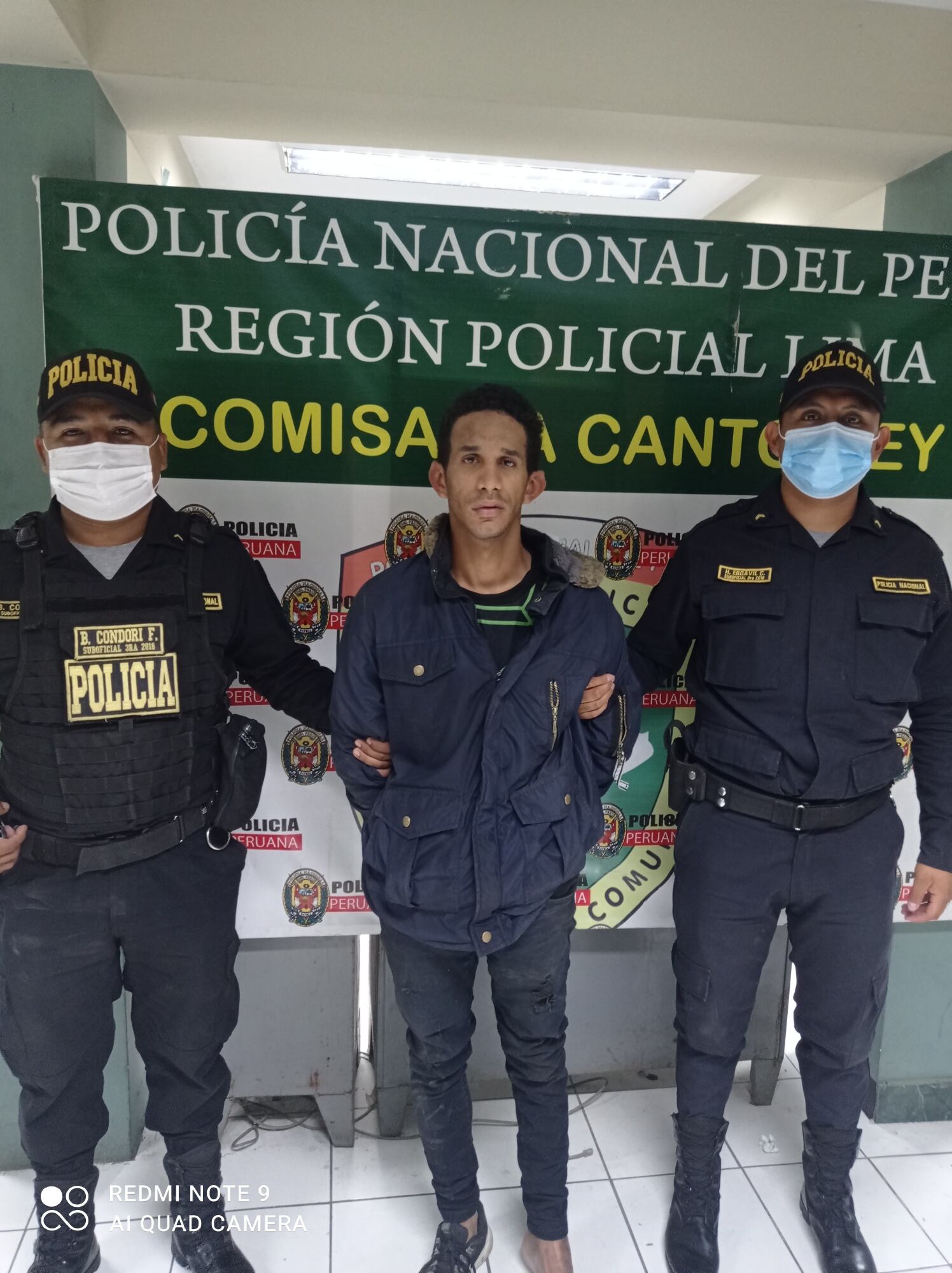 El venezolano Víctor Jesús Toro Rodríguez (26), fue detenido por asaltar a una pareja de esposos.