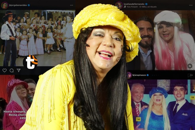 Figuras de la farándula se despiden de Yola Polastri. (Fotos: Instagram))
