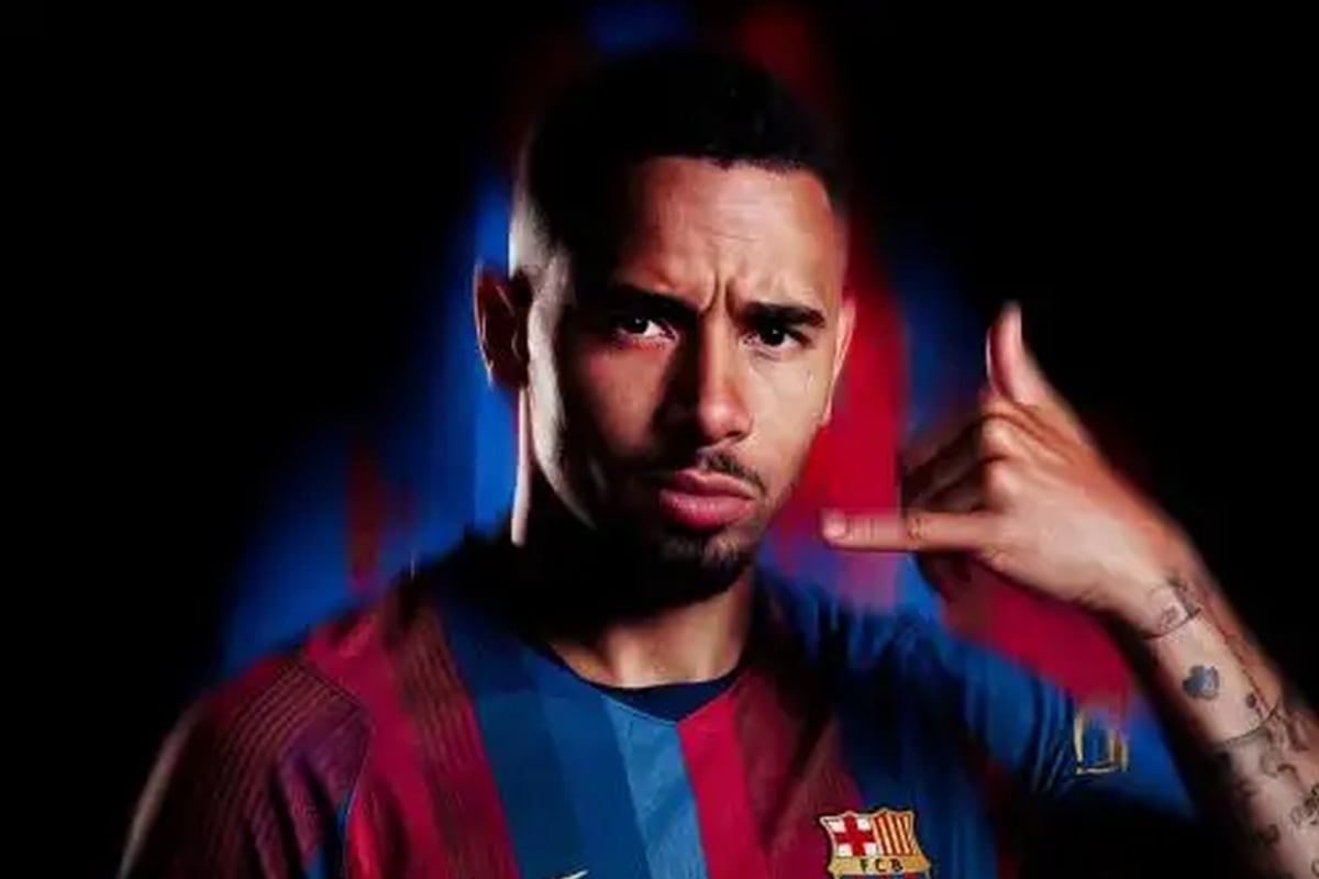 Gabriel Jesus llega al Barcelona: el contrato que lo vincula con el club hasta 2029. Foto: Barcelona