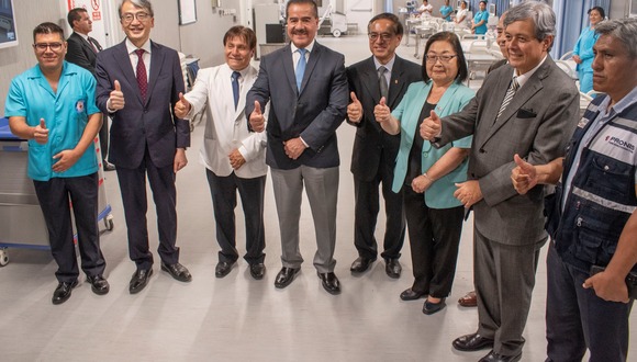 Japón hace donación de módulo UCI de última generación a Hospital SJL