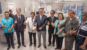 Japón hace donación de módulo UCI de última generación a Hospital SJL