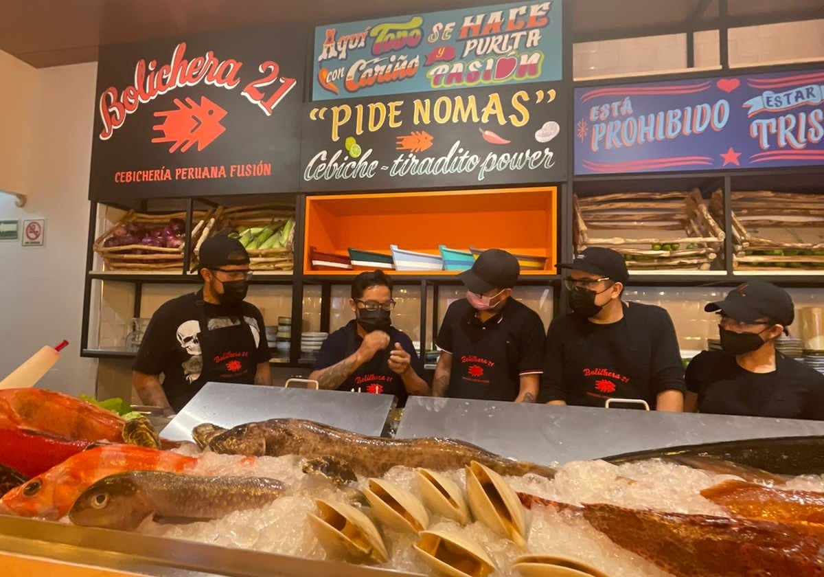 "El 100% de los cocineros de ‘Bolichera 21’ son mexicanos y mi trabajo como jefe de cocina es enseñarles todo acerca de la cocina peruana y es un bonito reto", dijo Ronal Bautista. (Foto: Ronal Bautista)