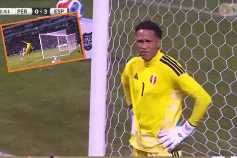Pedro Gallese comete tremendo error y provoca el tercer gol de España ante Perú | VIDEO