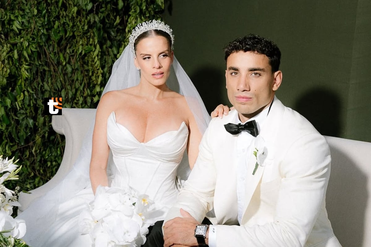 Alejandra Baigorria y Said Palao: así fue su boda