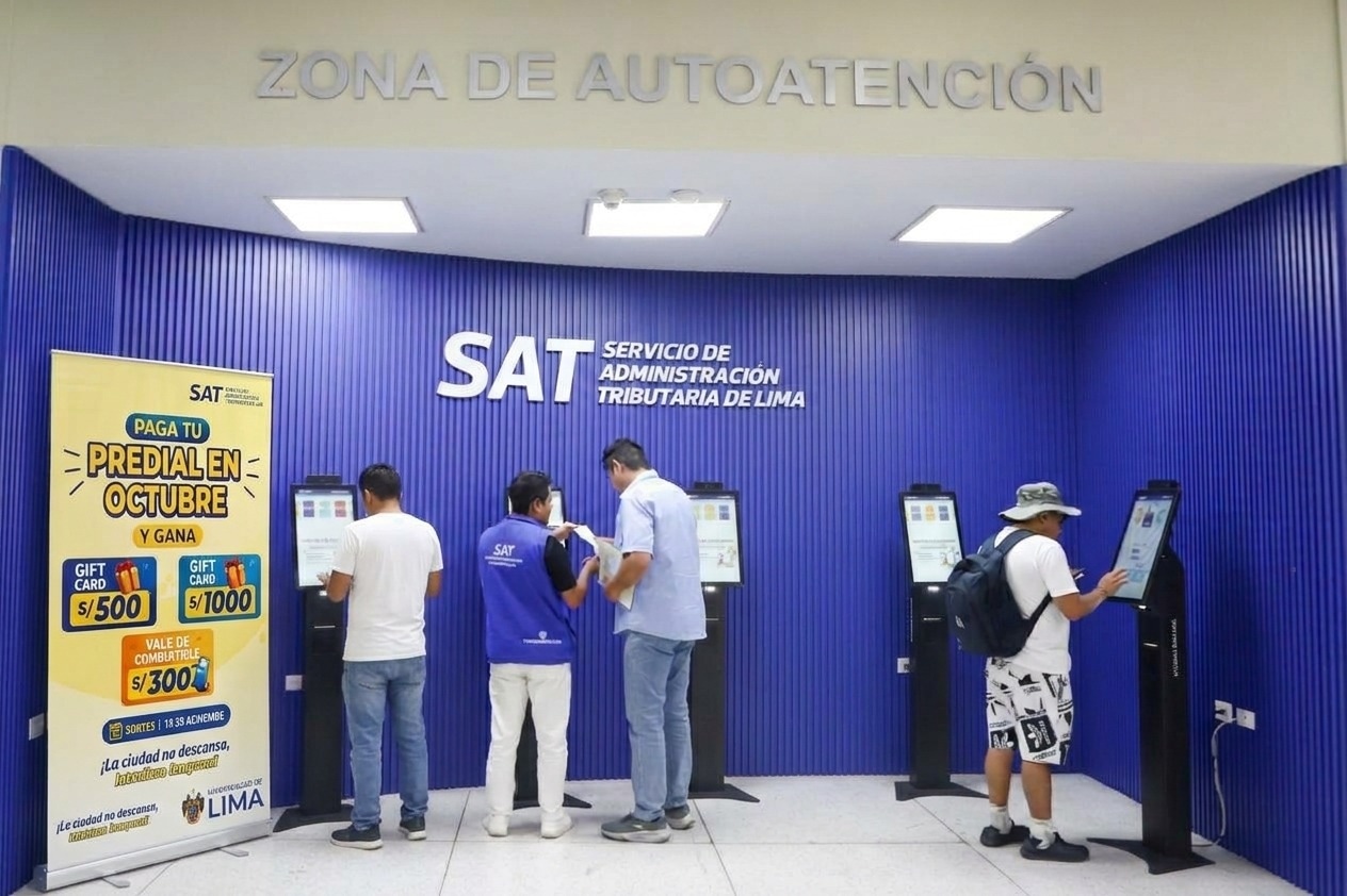 SAT Lima sortea S/1000 por pagar impuesto predial 2026: requisitos