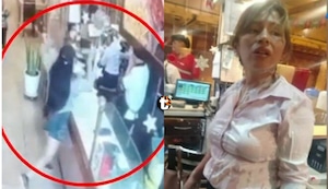 ¡Ataque brutal en SJM! Administradora de pollería en UCI tras ser rociada con pintura por clienta