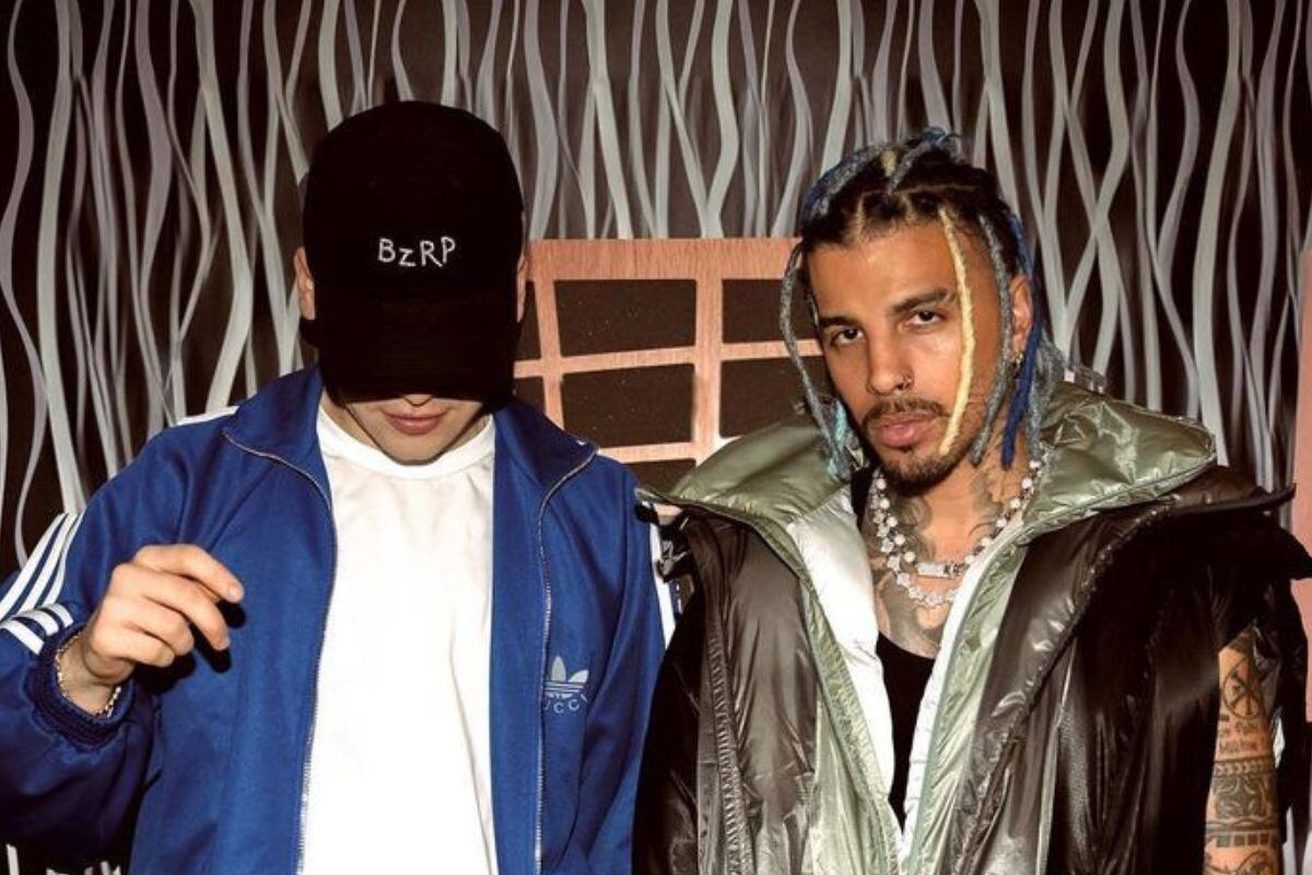 El puertorriqueño habló de Rosalía en su tema con Bizarrap (Fotos Rauw Alejandro y Bizarrap / Instagram)