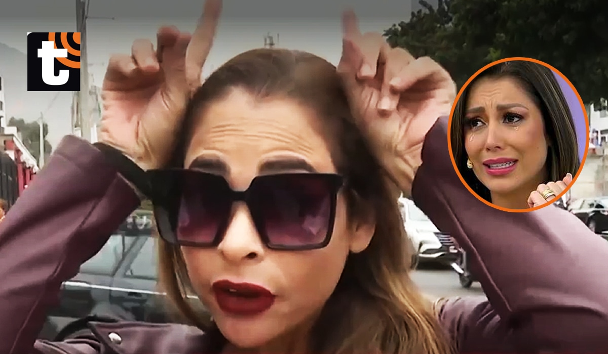 Melanie Martínez lanzó un mensaje dirigido a Karla Tarazona y aseguró que la conductora ya sabe cómo es Domínguez debido al tiempo que llevan conviviendo.