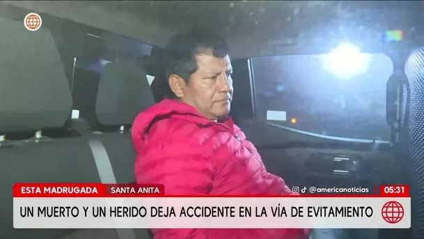Chofer del camión quedó detenido. Foto: América noticias