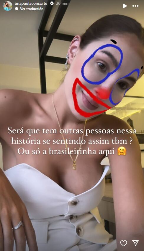 Ana Paula Consorte lanza peculiar mensaje en Instagram.