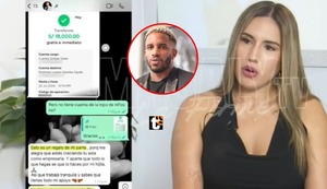 Farfán le exigió a Darinka que le DEVUELVA los S/ 18 mil que le REGALÓ tras denuncia en su contra: Muestra chat