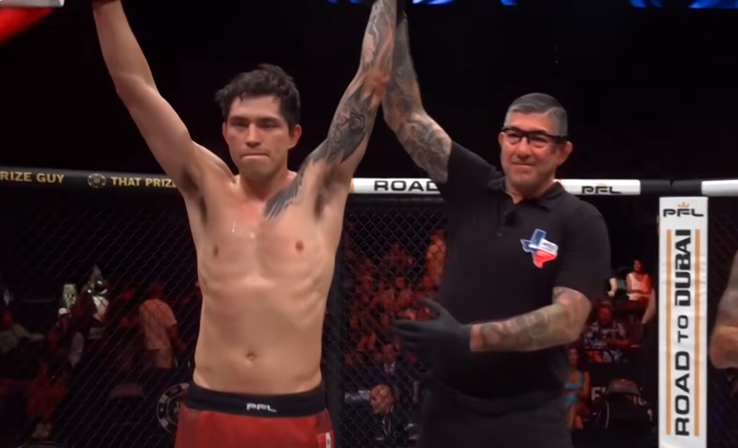Jesús Pinedo volvió a traerse otra victoria de los Estados Unidos. (PFL)