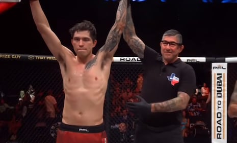 MMA: Jesús ‘El Mudo’ Pinedo derrota por TKO a norteamericano en el primer round en PFL Austin | VIDEO