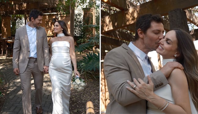 ¡Dieron el sí! Carol Reali ‘Cachaza’ y André Bankoff se casaron en Brasil