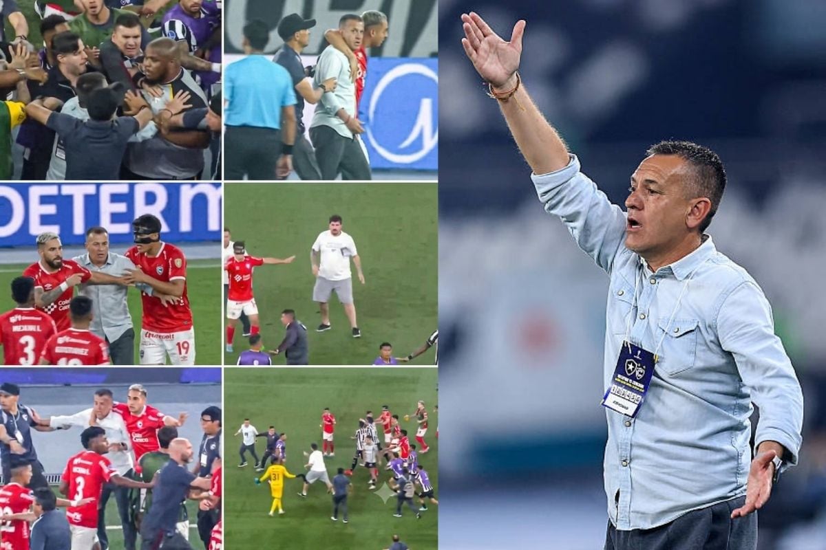 Horacio Melgarejo parece quejarse tras incidente sobre el final (Foto: Getty Images)