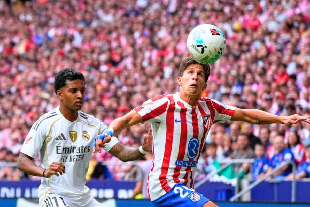 Atlético Madrid sorprendió a Real Madrid en el Metropolitano (Foto: AP)