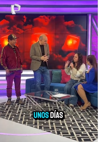 Heydi Amado, pareja de 'Melcochita', respondió que tiene un retraso menstrual.