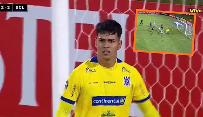 Ángel Martínez, arquero de 2 de mayo, cometió blooper ante Sporting Cristal