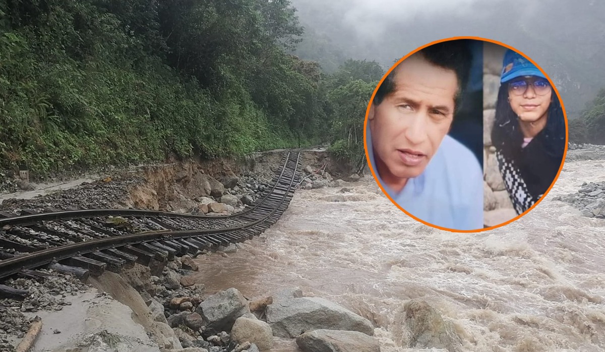 El cuerpo de Wilbert Huamán (54) fue hallado cerca al kilómetro 116 de la citada línea férrea; sin embargo, la menor de nombre Elisa Benito (12) aún no es hallada por las autoridades.