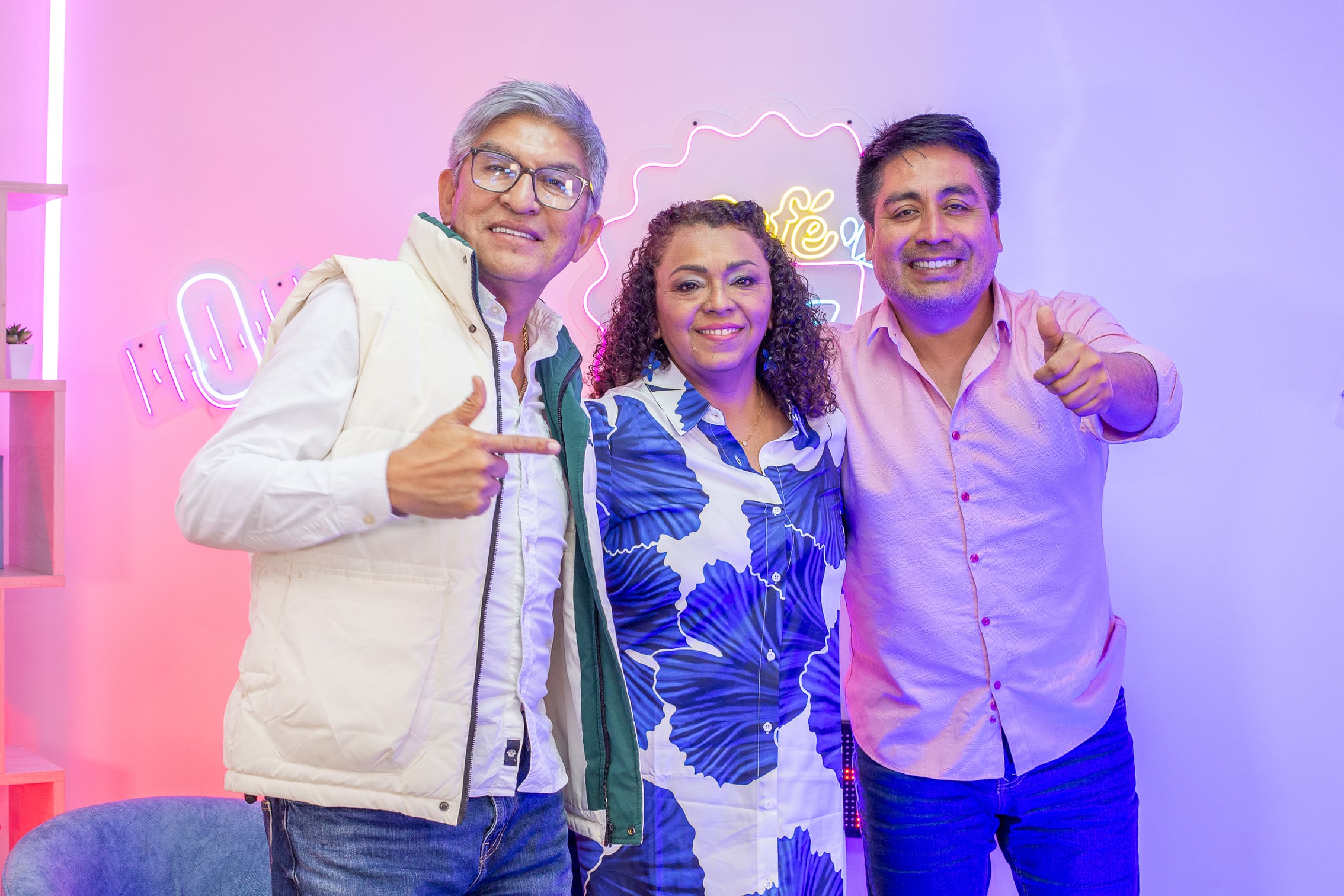 Fernando Armas y Miguel Moreno. Foto: Fernando Sangama / @photo.gec