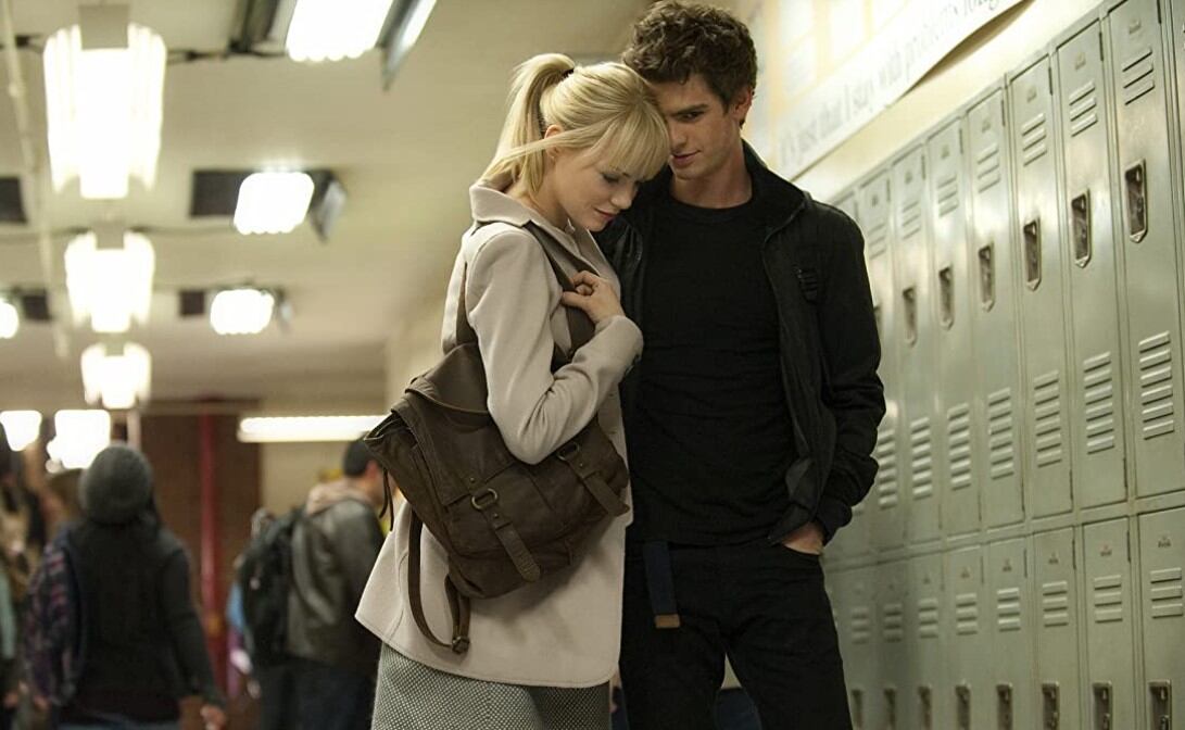 El actor Andrew Garfield y la actriz Emma Stone en la película “The Amazing Spider-Man” 2 (Foto: Medyapım / MF Yapım)