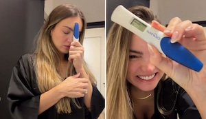 ¡Entre lágrimas! Cachaza comparte emotivo video del momento en que supo que estaba embarazada