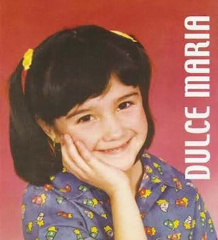 Dulce María inició su carrera a los 5 años y grabando comerciales de televisión (Foto: Twittr)