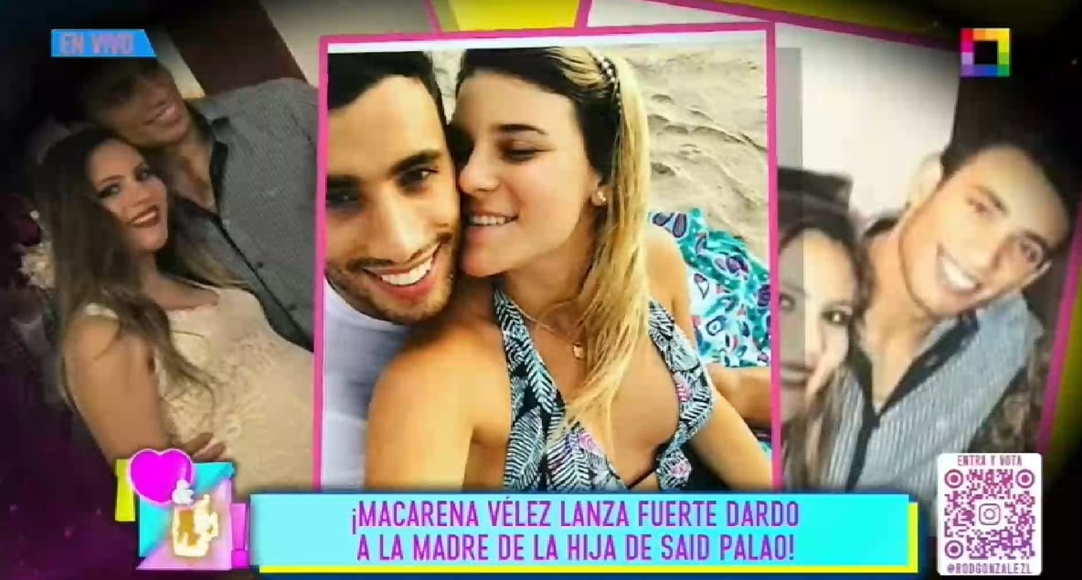 Macarena Vélez acusa a Aleska Zambrano, ex de Said Palao, de haberse metido en su exrelación.