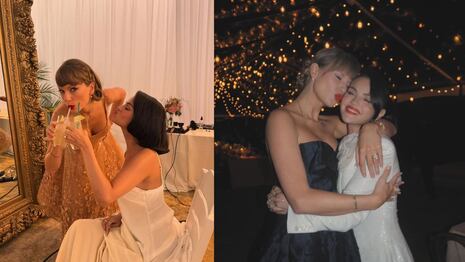 Selena Gomez comparte emotivo momento de su boda junto a Taylor Swift