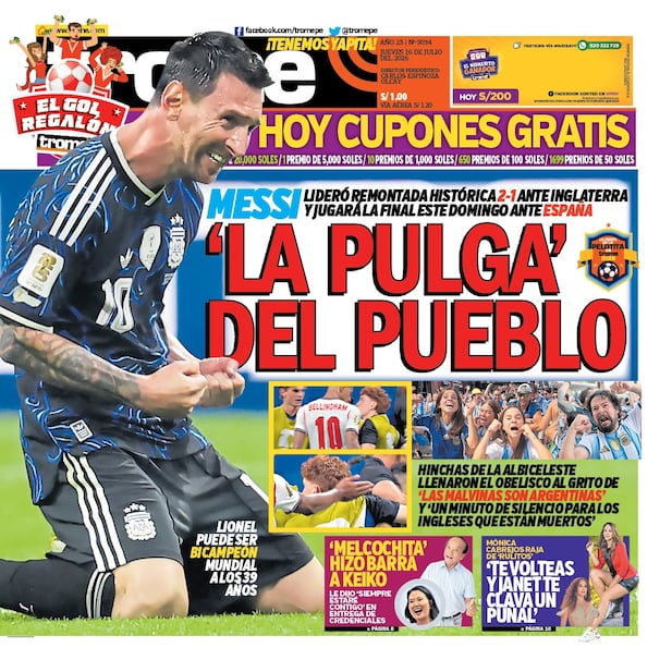 Portada Trome