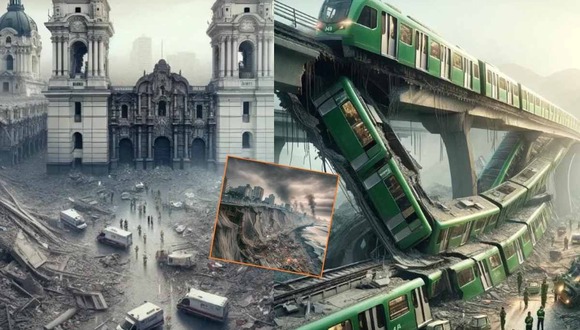 TROME | Como quedarían lima y otras ciudades tras un sismo de 9 grados (ATV)