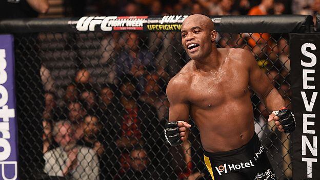Anderson Silva es considerado el mejor peleador de la historia de UFC. (Getty Images)
