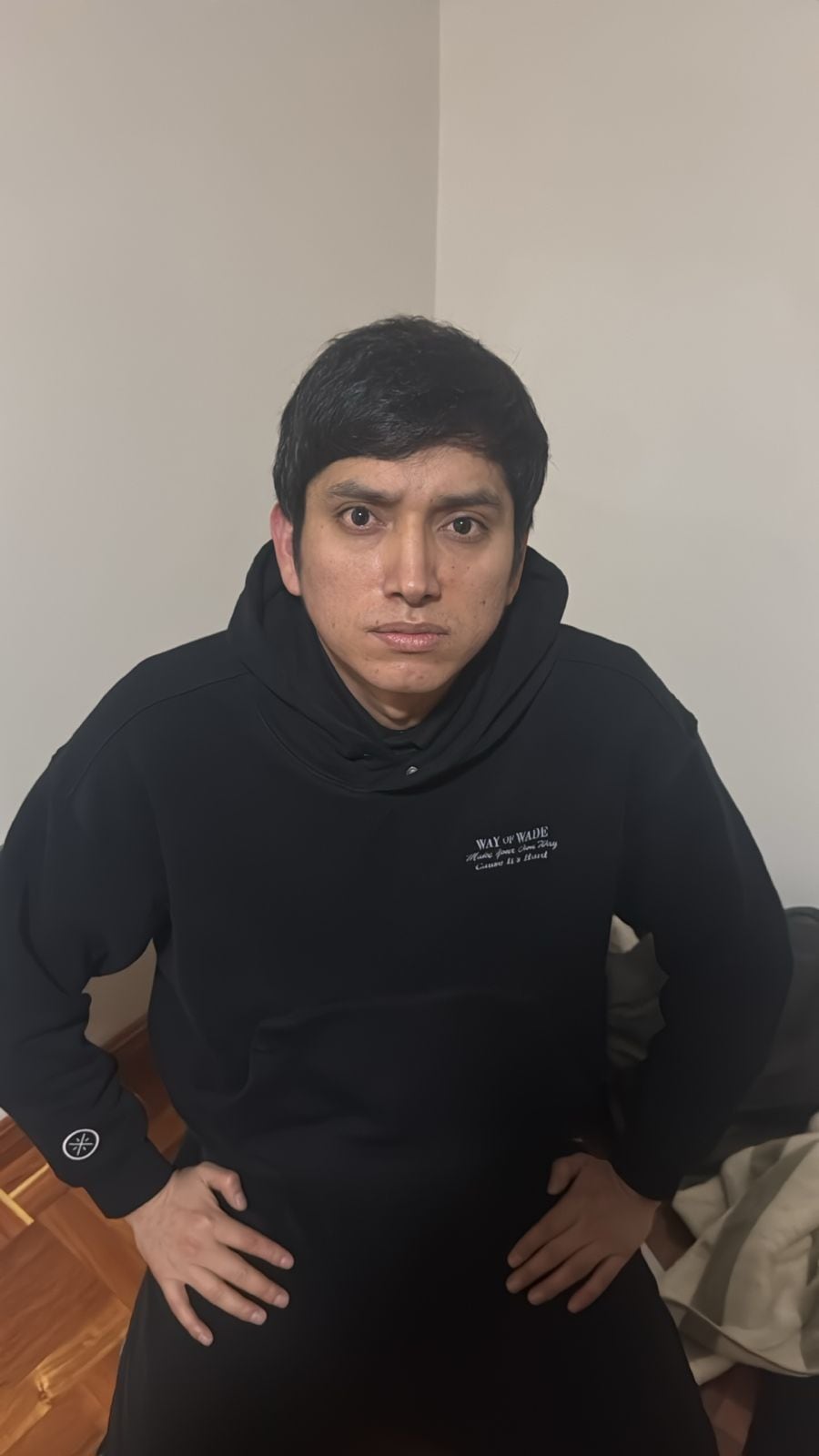 Jhonsson Pulpo capturado en Bolivia.
Foto: Fuentes de El Comercio