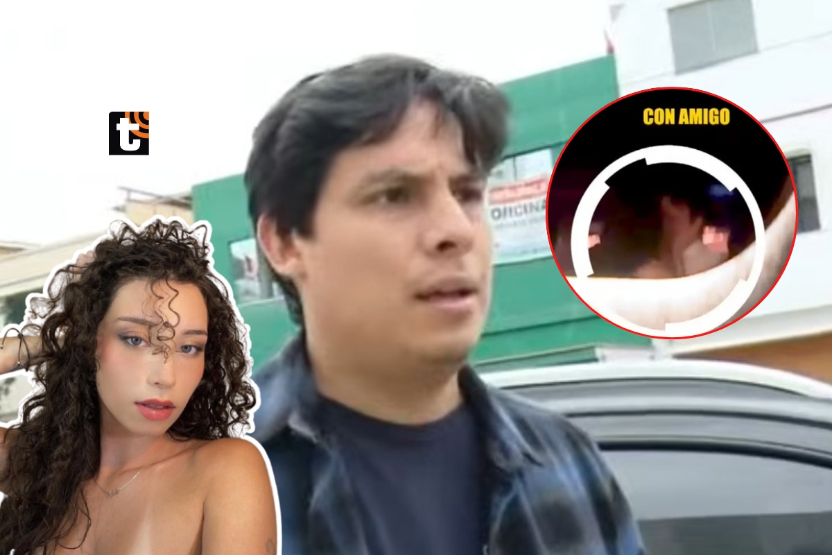Curwen confiesa dónde estaba y qué hacía durante el 'ampay' de su novia Carla Campos Salazar.