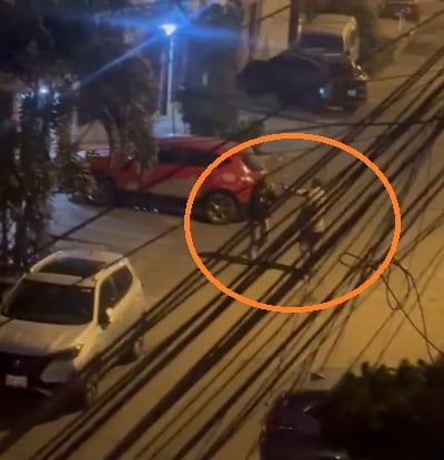Imágenes que 'hielan la piel' fueron registrados por las cámara de seguridad de Santa Anita.