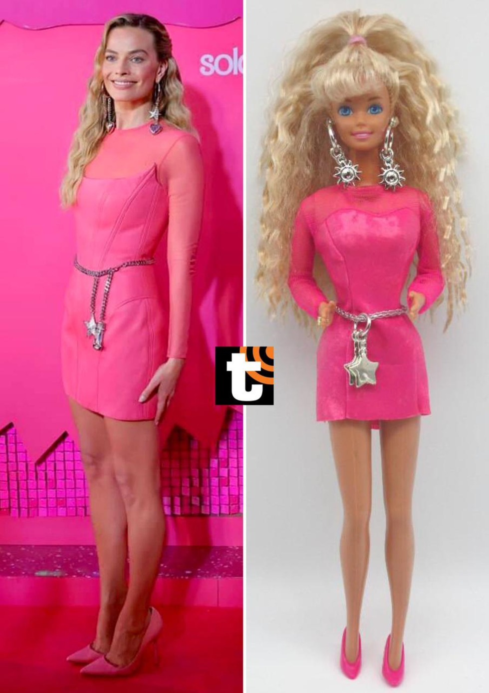 La icónica muñeca será encarnada por Margot Robbie. (Redes sociales)