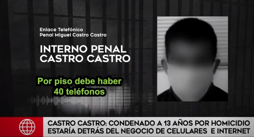 En pabellón del penal Castro Castro internos tienen celulares e Internet y hasta alquilan, muestra informe de Tv. (América Noticias)