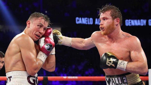 Saúl Álvarez y Gennady Golovkin tendrán una trilogía. (Foto: EFE)