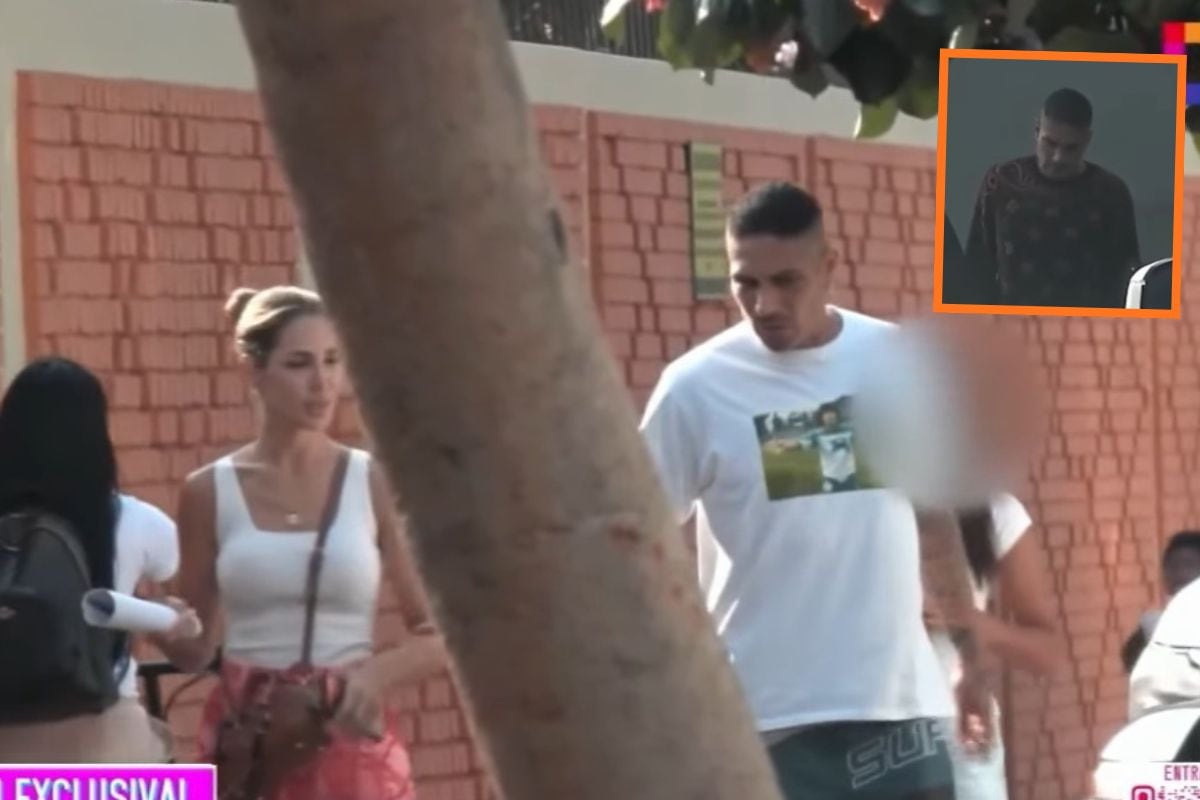 Paolo Guerrero y Ana Paula Consorte. (Amor y Fuego)