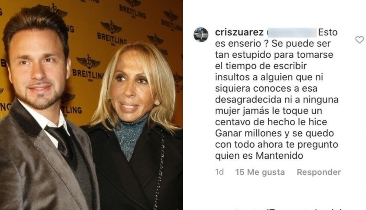 Cristian Zuárez califica de desgraciada a Laura Bozzo. (Foto: Instagram)