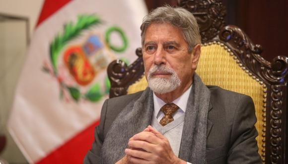 El expresidente Francisco Sagasti. (Foto referencial/ archivo Presidencia)
