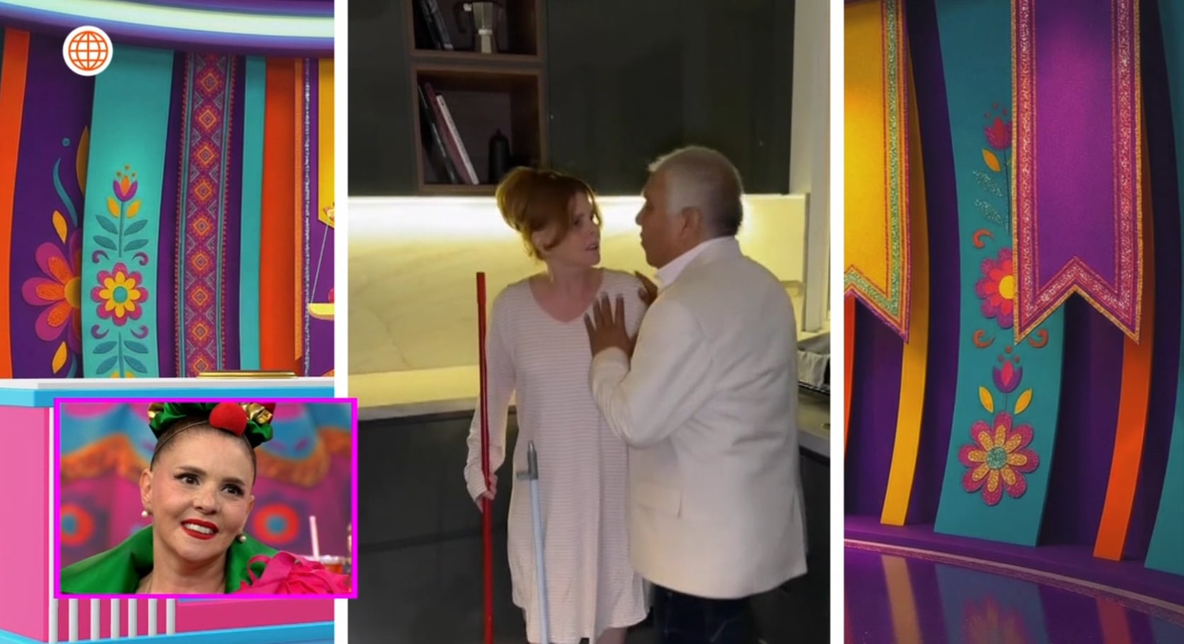 Johanna San Miguel se conmueve al recordar a Manolo Rojas y ver grabaciones juntos.