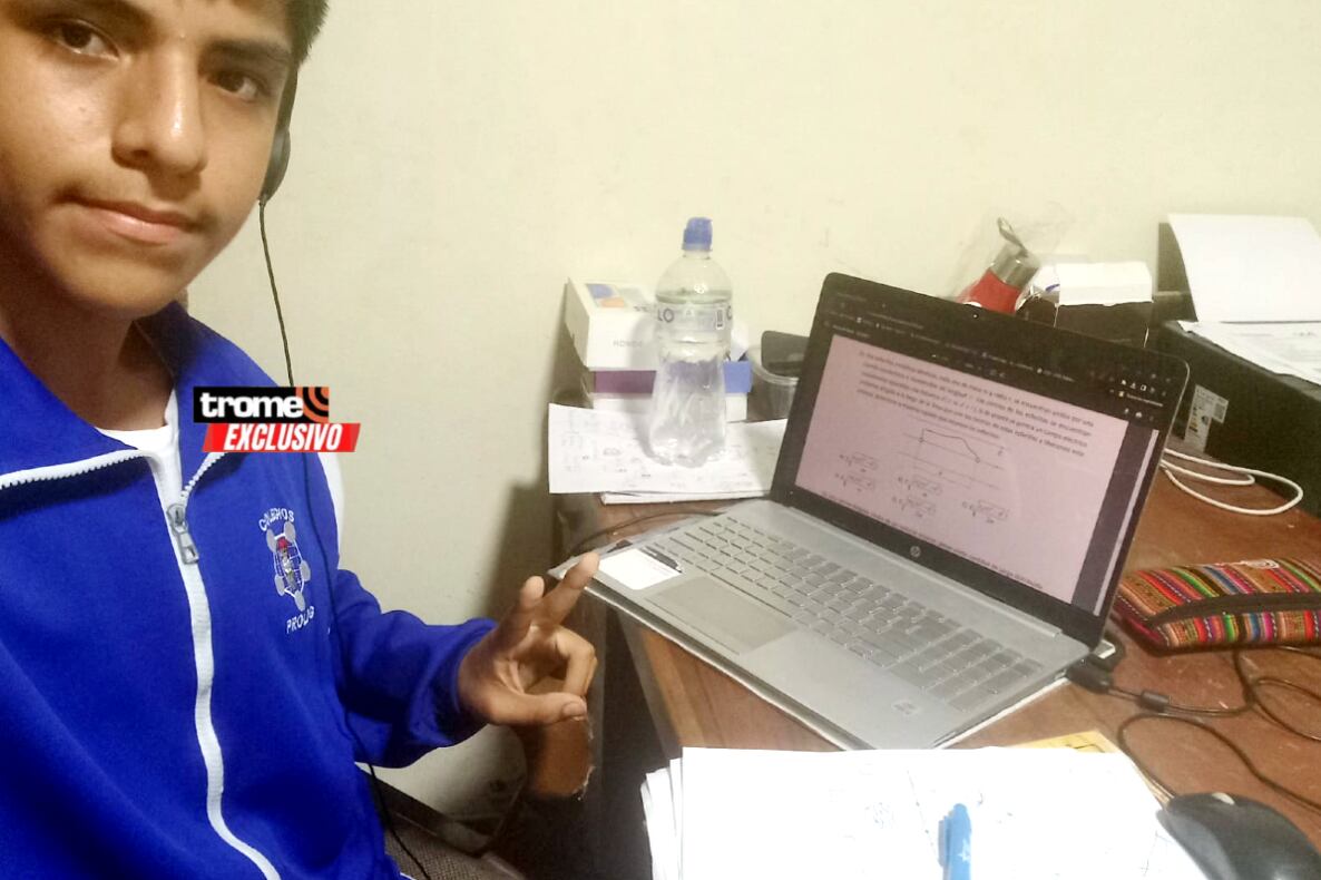 Mario Gilvonio, joven talento peruano y orgulloso hijo de obreros, ingresó a la UNI en segundo puesto del cómputo general y acaba de lograr beca para estudiar en el MIT. (Entrevista: Isabel Medina / Trome).